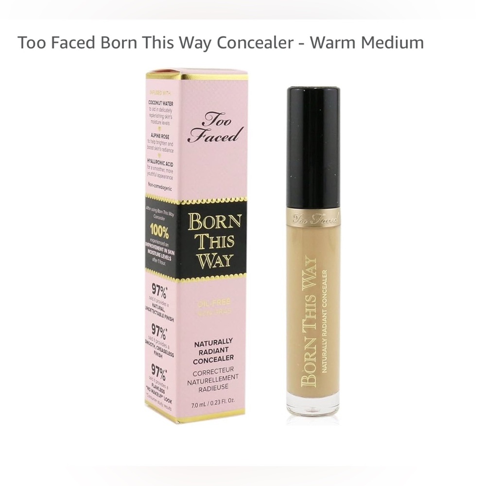 SALE🎁Too Faced Born This Way Concealer - worm, medium - Picture 2 of 5